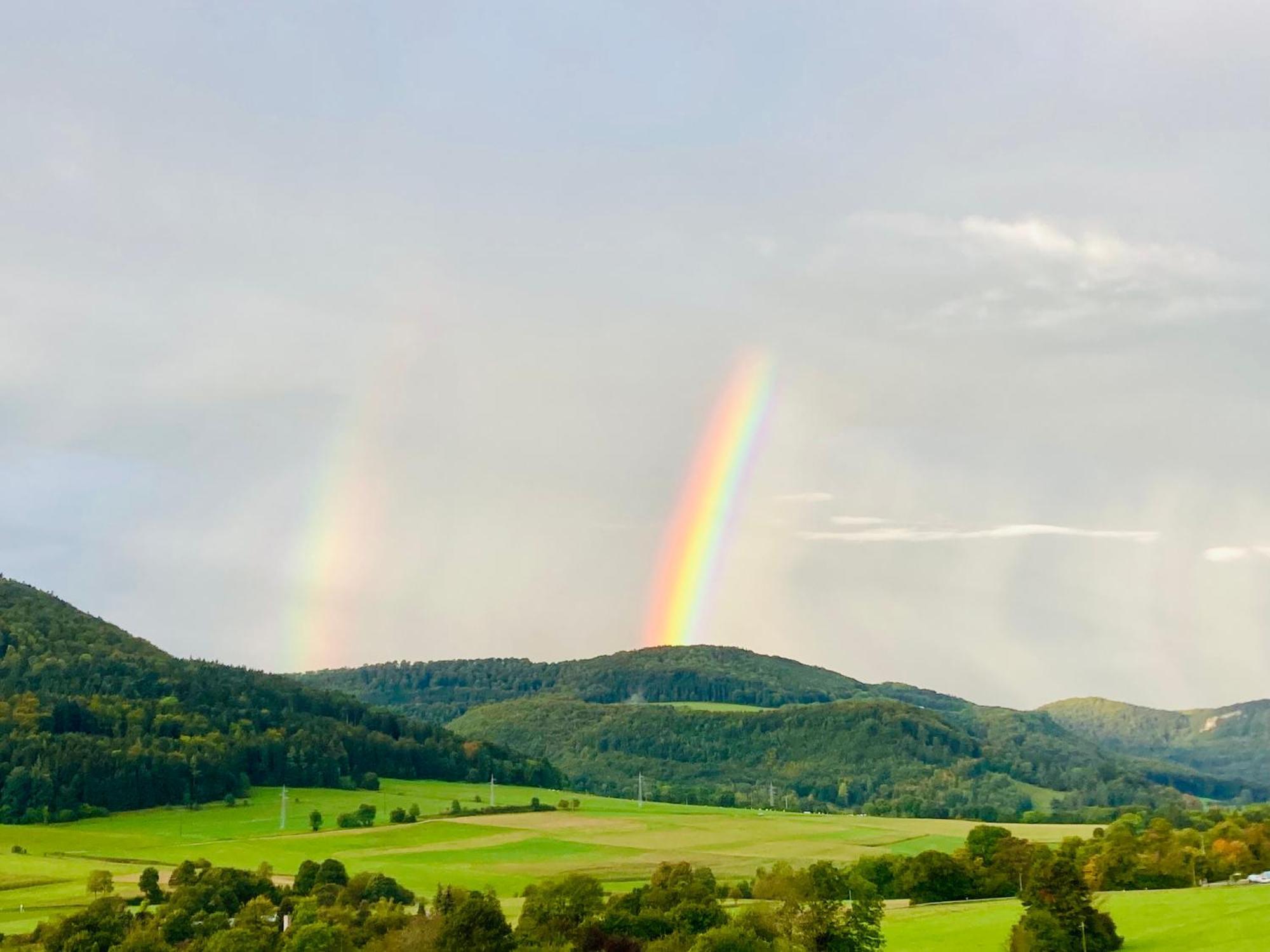 Atemberaubender Ausblick Mit Premium-Wanderwegen Vor Der Haustuer Lägenhet Albstadt Exteriör bild